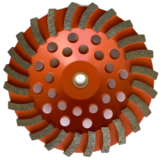 Wet / Dry Turbo Segmented Cup Grinding Wheels